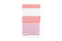 Mijölnir Sultan Toalla de playa fouta Fuchsia, White